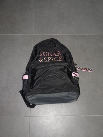 Schwarzer Rucksack "Sugar & Spice" der Marke ambar
