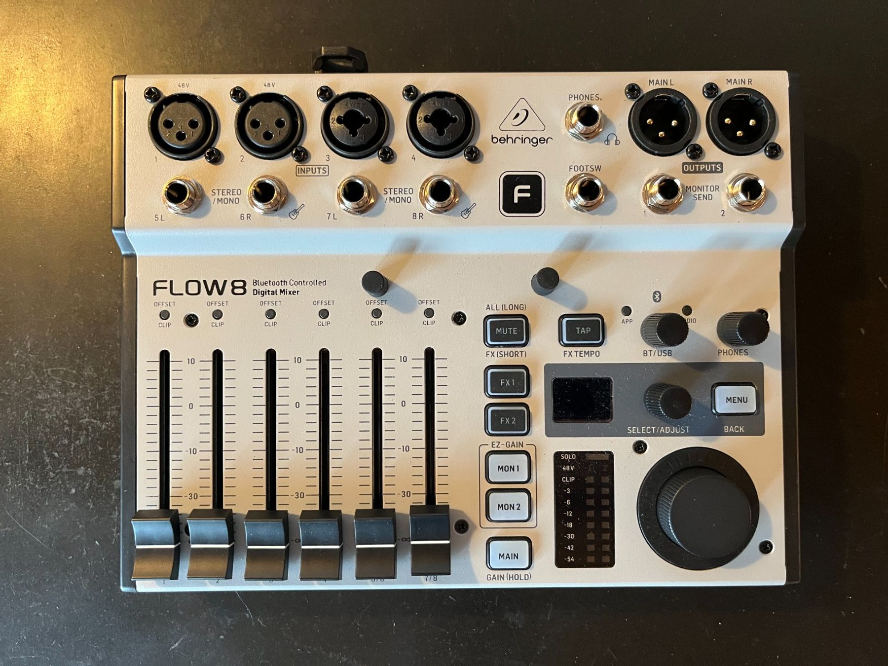 Behringer Console di mixaggio: Behringer Flow 8 Digital Mixer top Zustand – Usato da Benken SG venduto da Netzton