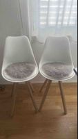 Dining Bar Chair Modern Scandinavian White Like New