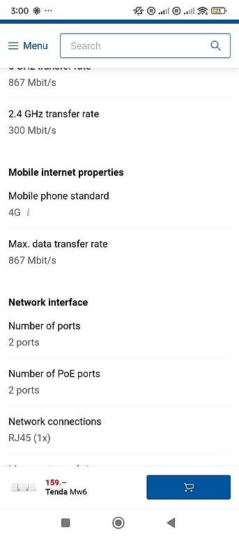 Modems & Router: Nova Mesh system wifi  – Gebraucht aus Vacallo von summerboyz 3