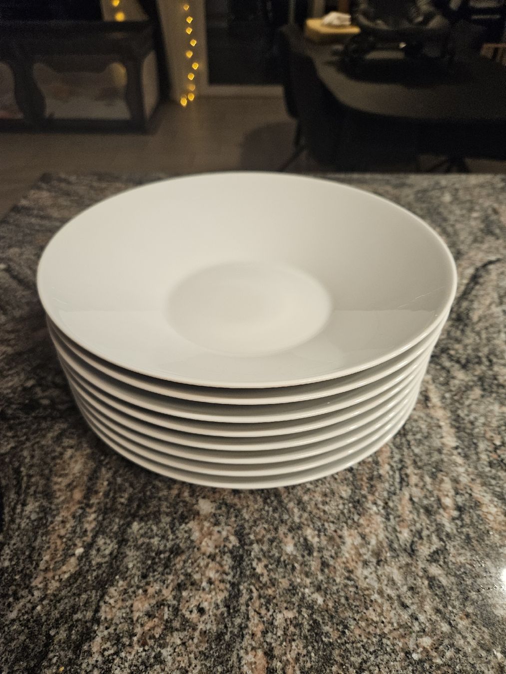 Ikea Piatti: IKEA356, 8 Suppenteller, weiss – Nuovo (secondo la descrizione) da Fulenbach venduto da lua_755r