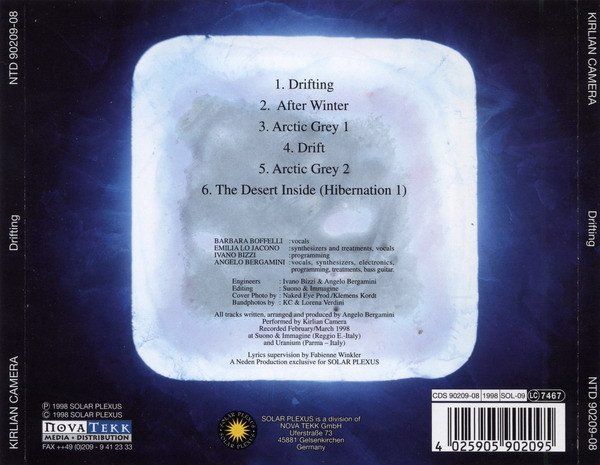 CD: kirlian camera - drifting (CD, Vergriffen!) – Usato da Uzwil venduto da visions77 1