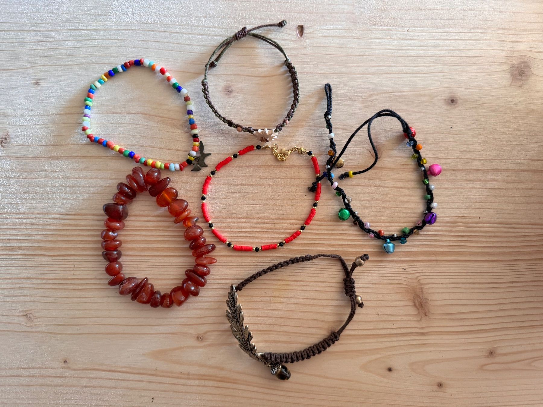 Bracciali & Braccialetti: Hübsche Armbänder Stein – Nuovo (secondo la descrizione) da Unterlunkhofen venduto da getwellsoon 1
