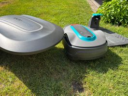 Gardena Sileno city Mähroboter mit Garage & Zubehör