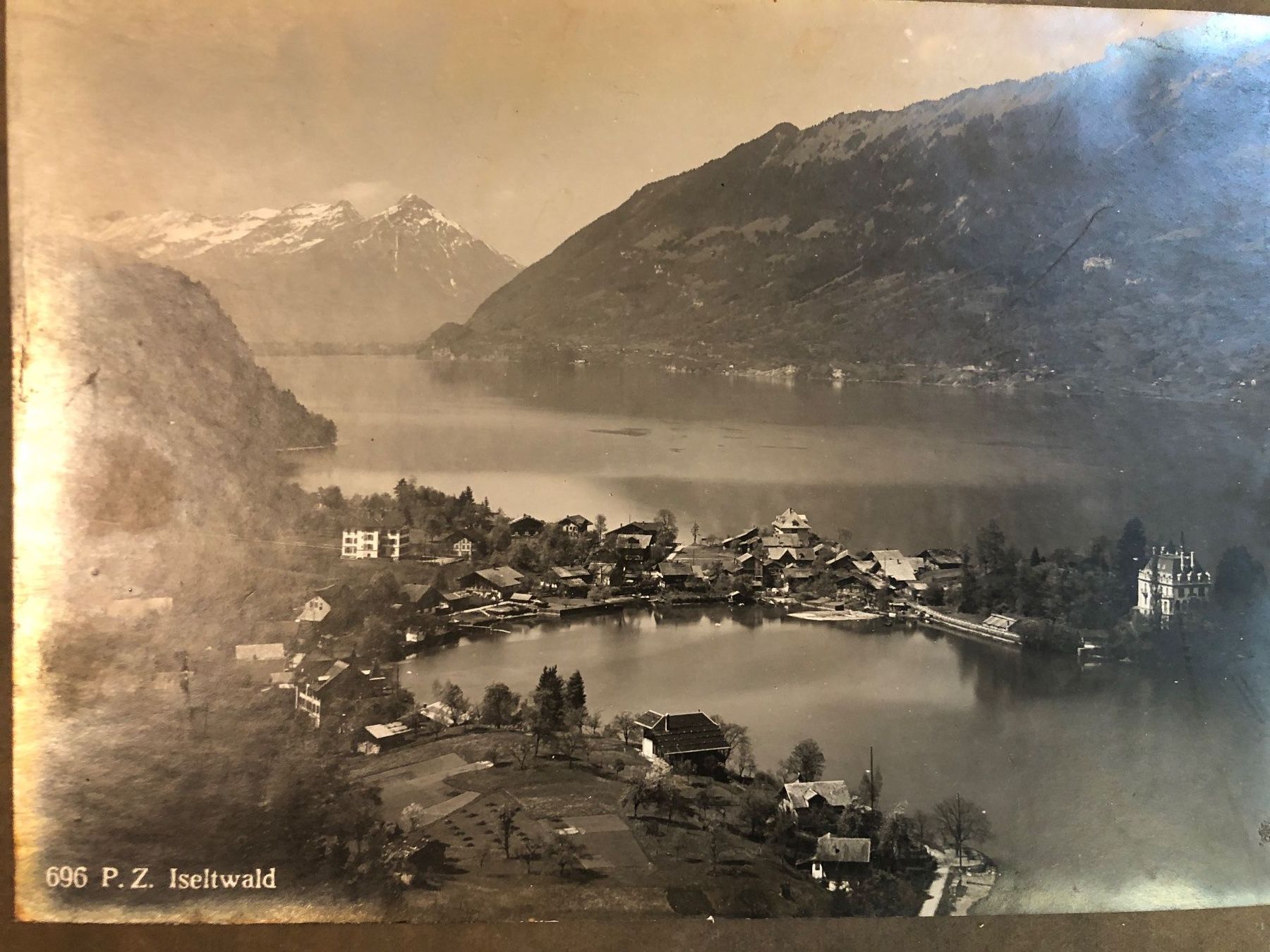 Foto & Immagini: Antikes Foto Iseltwald ca. 1920er – Usato da Nunningen venduto da anclaudia 5
