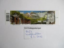 Voll Ort Ersttagsstempel 9427 Wolfhalden