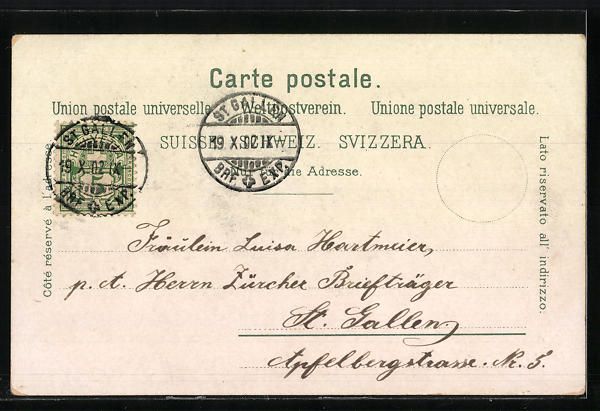 Cartoline postali: AK Teufen, Teilansicht von Südwest – Usato da Berlin venduto da bartko-reher 1