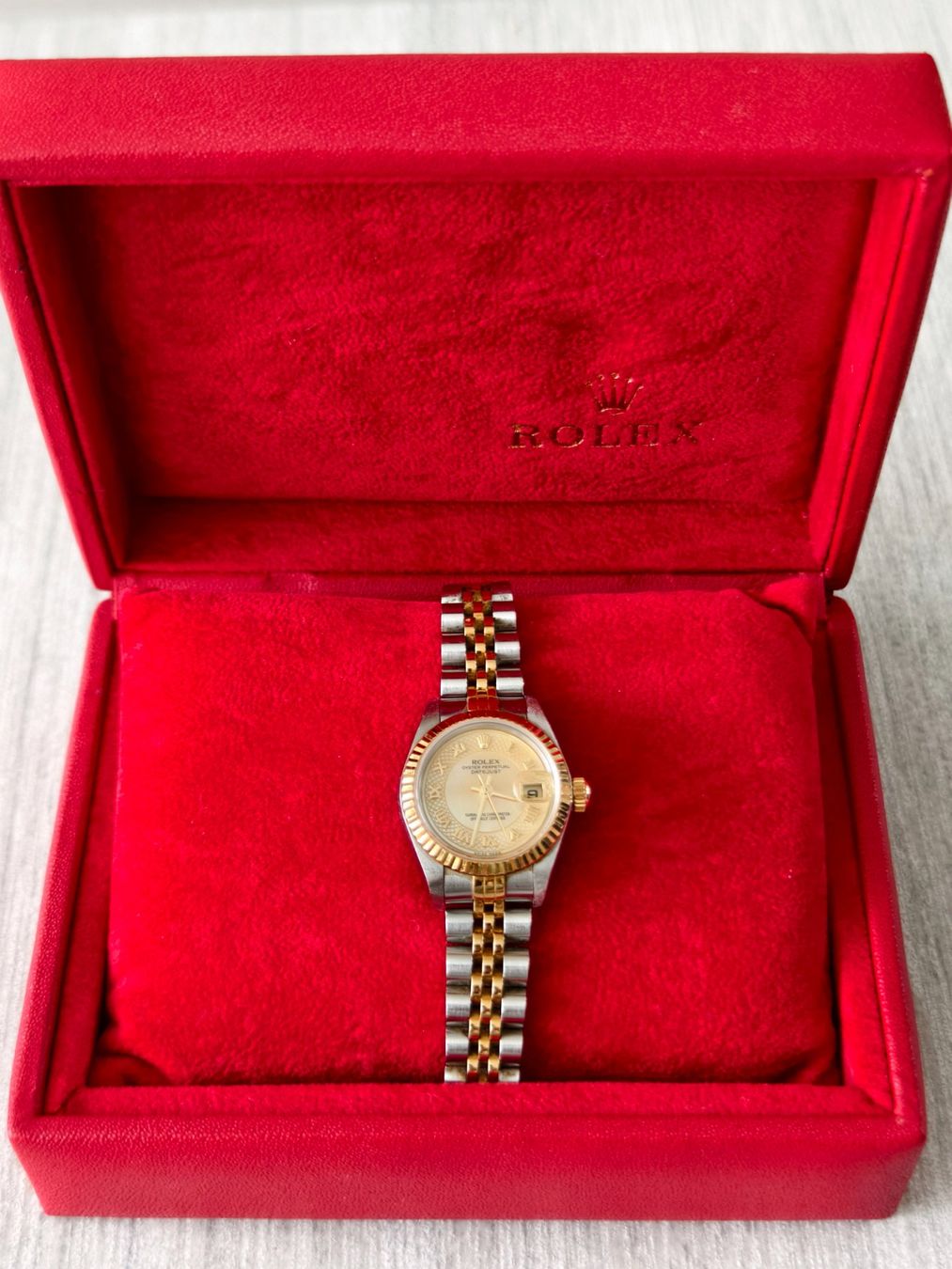 Rolex Orologi: Rolex Damen Datejust Bicolor 2002 – Usato da Landquart venduto da Sioux0