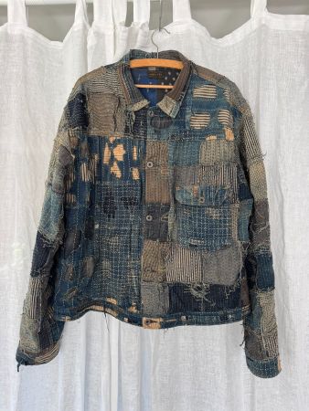 Kapital Boro Spring 1st Jacke - Indigo, Grösse 5/XXL