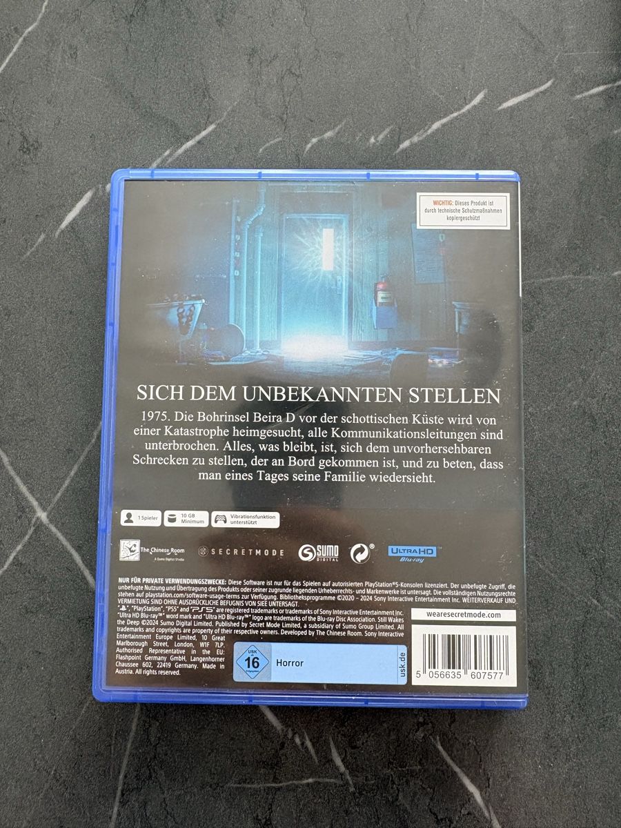 Sony Giochi: "Still Wakes The Deep" für die PS5 – Usato da Solothurn venduto da M_A_R_C_O_ 1