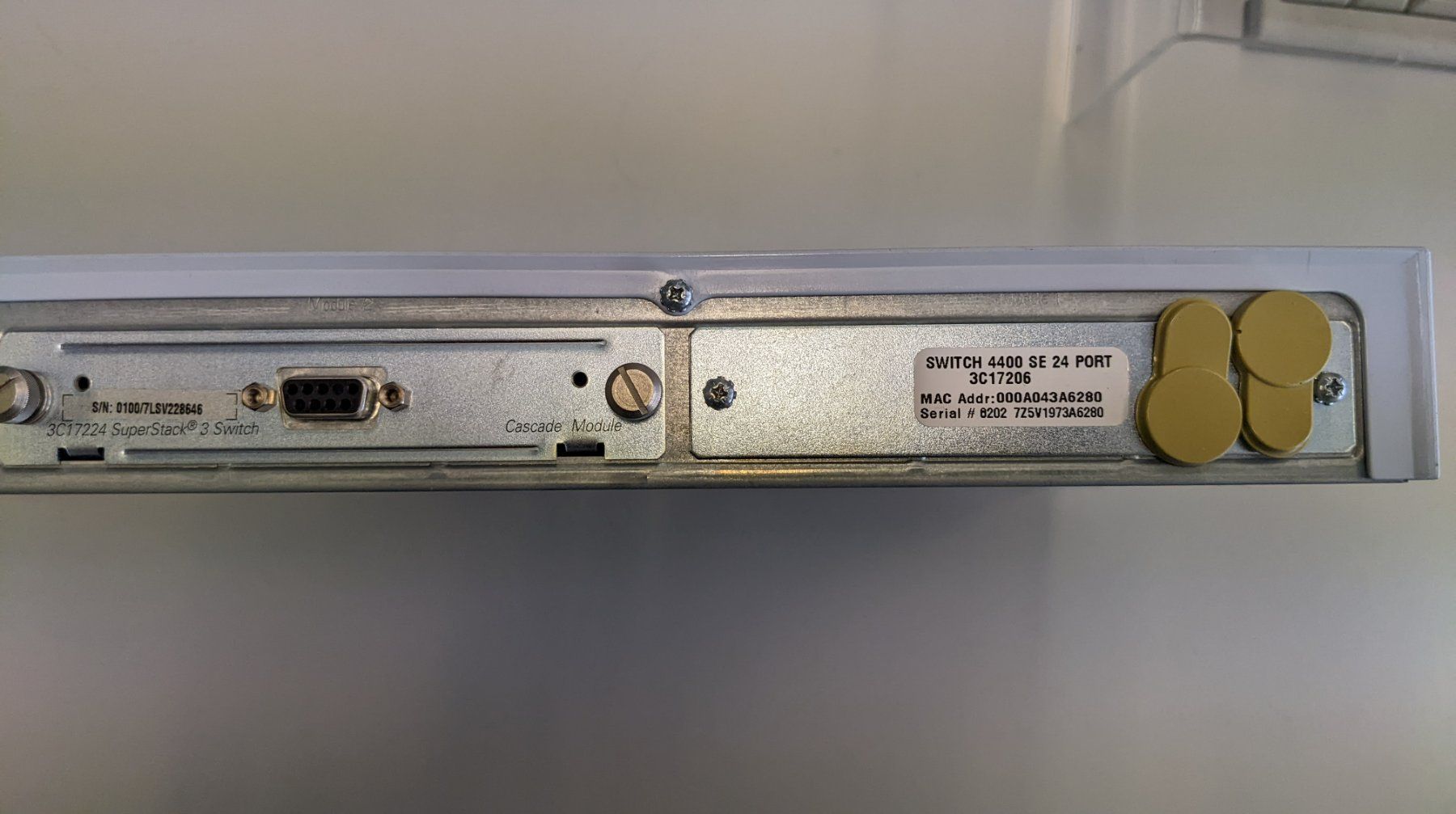 Hub & Switch: 3com Switch 4400 SE 24 Port - 3C17206 – Usato da Glattpark (Opfikon) venduto da Jams02 4