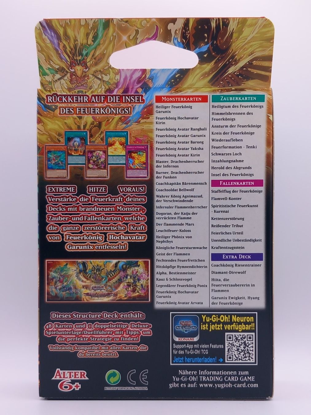 Yu-Gi-Oh! Structure Deck: Fire Kings DE (Neu und originalverpackt) in Basel  fr CHF 11.9  mit Lieferung auf Ricardo kaufen
