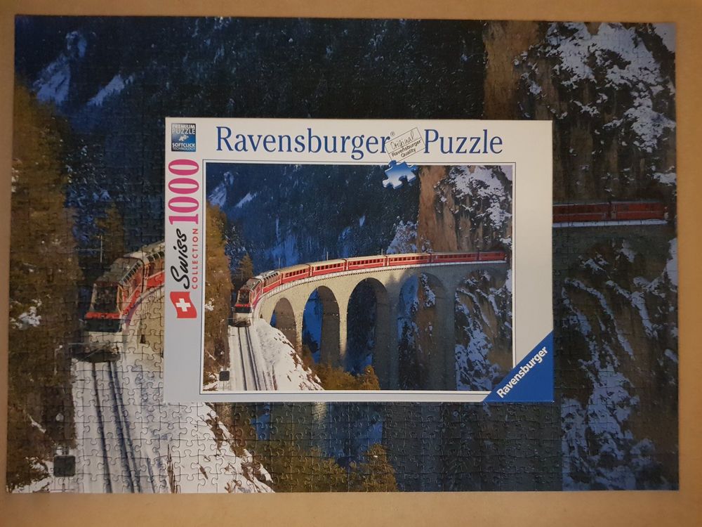 Puzzle von Ravensburger 1000 Teile (Gebraucht) in Thalwil für CHF 5 ...