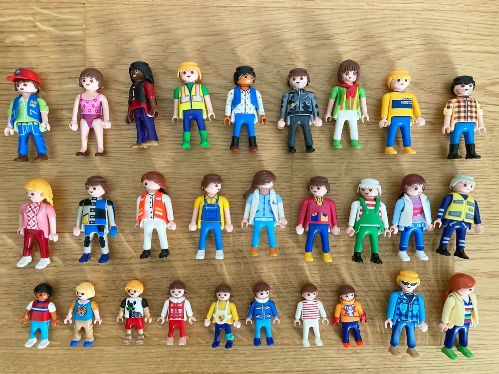 Lot Playmobil Occasion – Plusieurs Pièces – Pour Enfants – À Trier