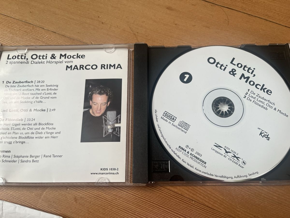 CD: Kids' CDs: Kasperlitheater, Lotti+Mocke, Räuber Hotzenplotz – Usato da Aarau venduto da kailing12 2