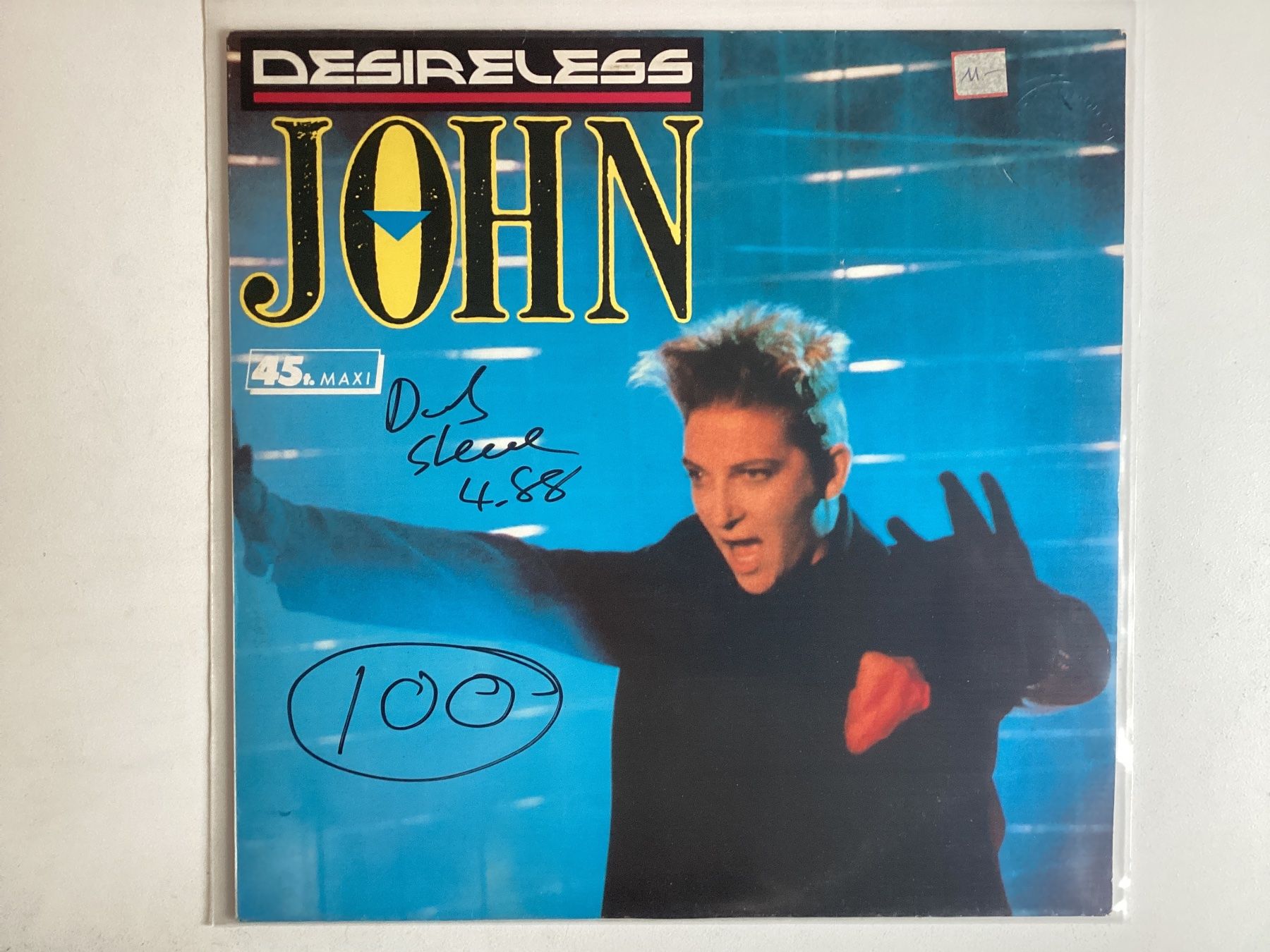 Dischi in vinile: Desireless Maxi-Single - John – Usato da Gutenswil venduto da Hamzian