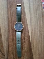 Elegante Hugo Boss Uhr mit Lederarmband, neuwertig!