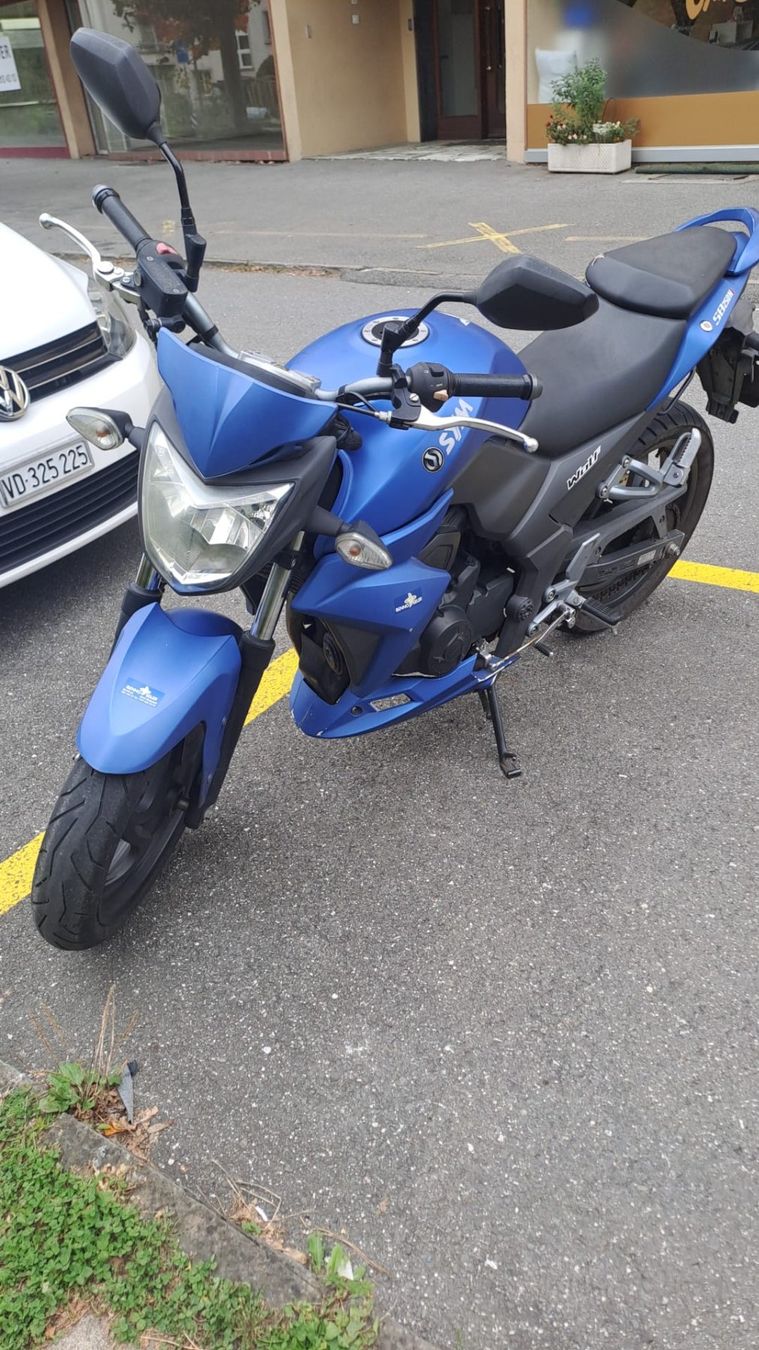 Sym Strada: SYM Wolf 250cc, Moto idéale pour le permis – Usato da Lausanne venduto da anu_7kz5 1