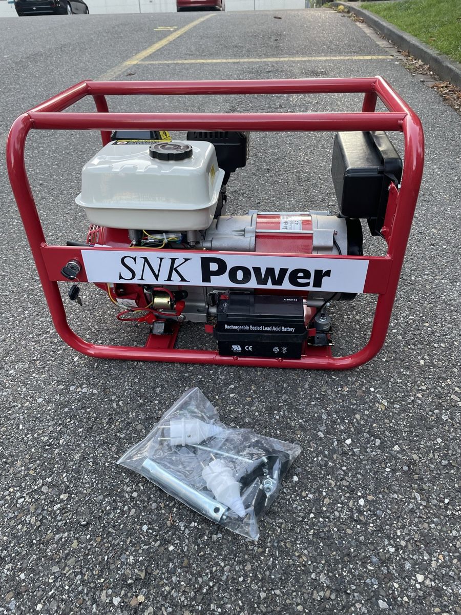 Generatori di corrente: Stromgenerator SNK Power 220 Volt – Nuovo e nell'imballaggio originale da Würenlos venduto da Shop_Shop