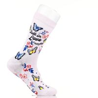 BUNTE DESIGN SOCKEN-Fall ın Love Butterflies (Big 41-46)