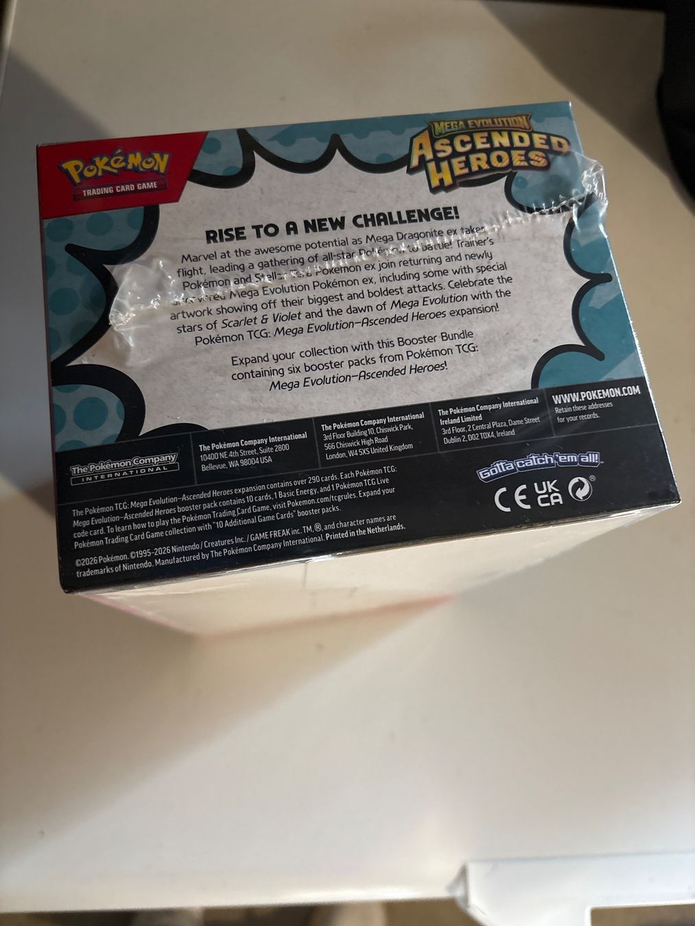 Pokémon Sammelbilder & Trading cards: Pokemon Ascended Heroes Booster Bundle Display Sealed EN – Neu (gemäss Beschreibung) aus Bottens von 100limites 1