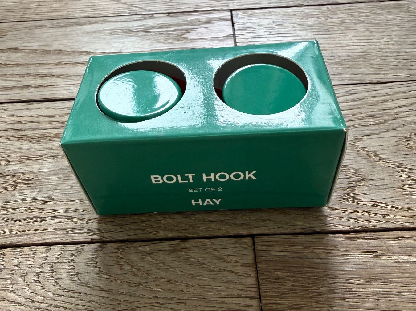 Hay Quincaillerie: Set 2 Bolt Hooks Hay, grün – D'occasion à Luzern par Mamutpe