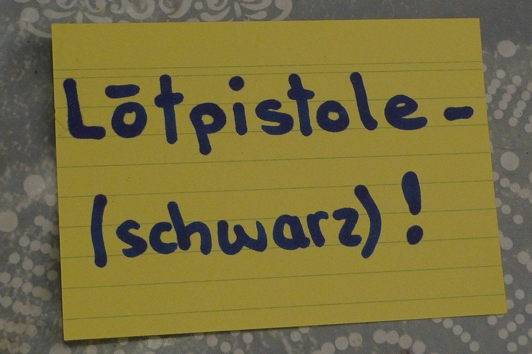Tutti gli attrezzi: Lötpistole-(schwarz)! – Usato da Bern venduto da bn1640 5