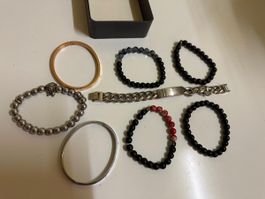 Armband Set, verschiedene Materialien