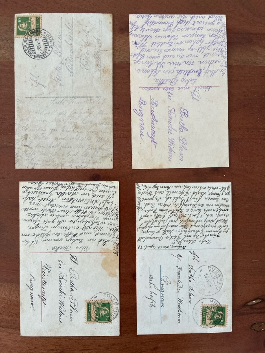 Cartes postales: 10 Ansichtskarten Schweiz von Kinderportraits – D'occasion à Oftringen par Cla.vD.74 1