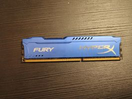 HyperX Fury 8 GB DDR3-1600 RAM