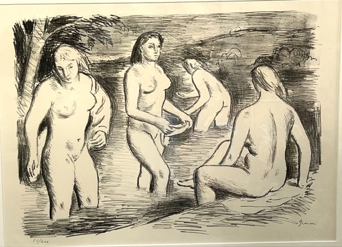 Grafiken & Lithographien: Wilhelm Gimmi lithographie – Gebraucht aus Vétroz von Chrisbad60