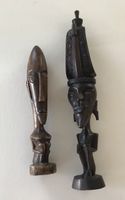 Statuettes africaines authentiques - décor d'automne!
