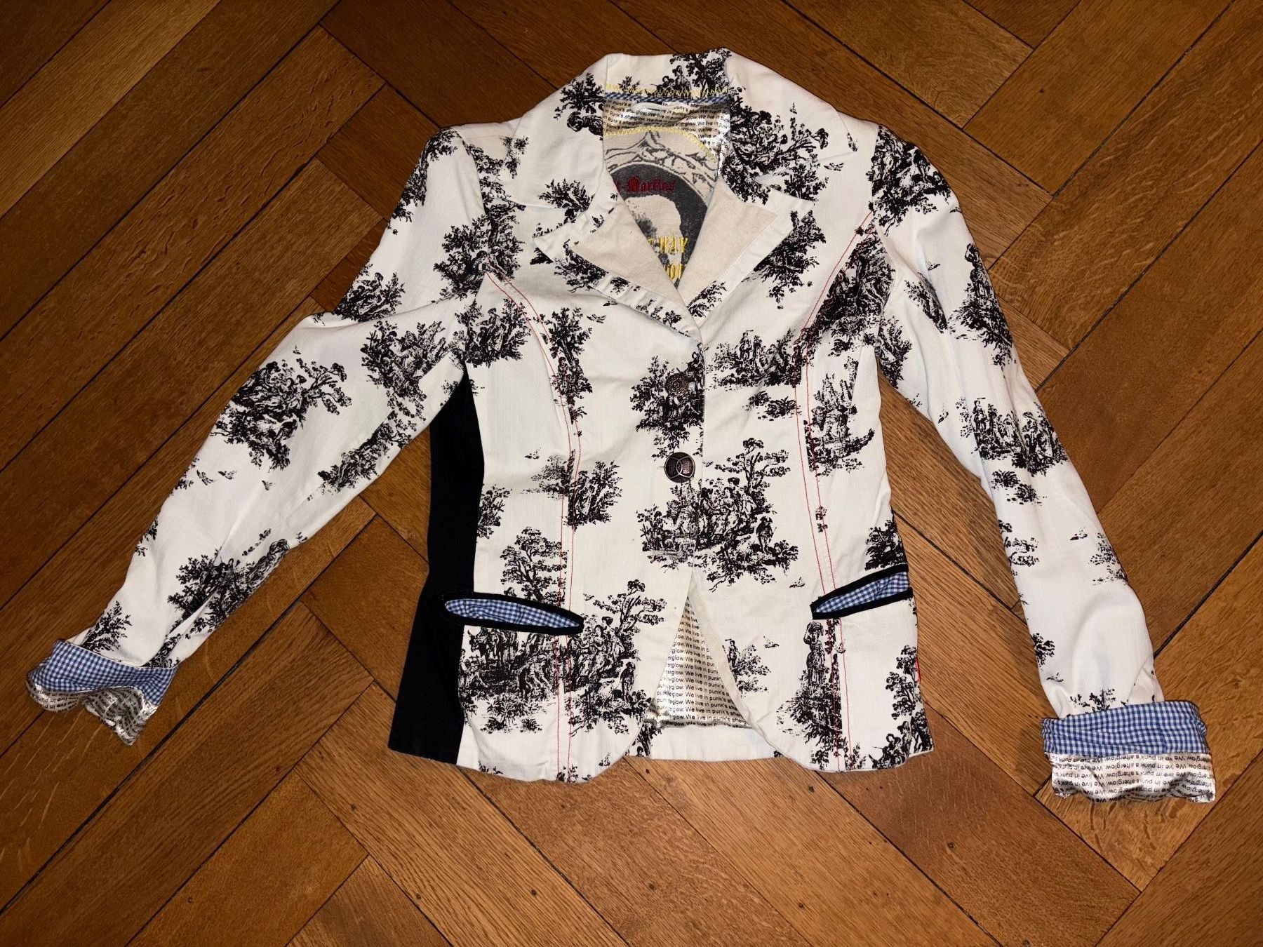 Giacche: Blazer von St. Martins Gr. S - Siebdruck – Usato da Zürich venduto da triangular 1
