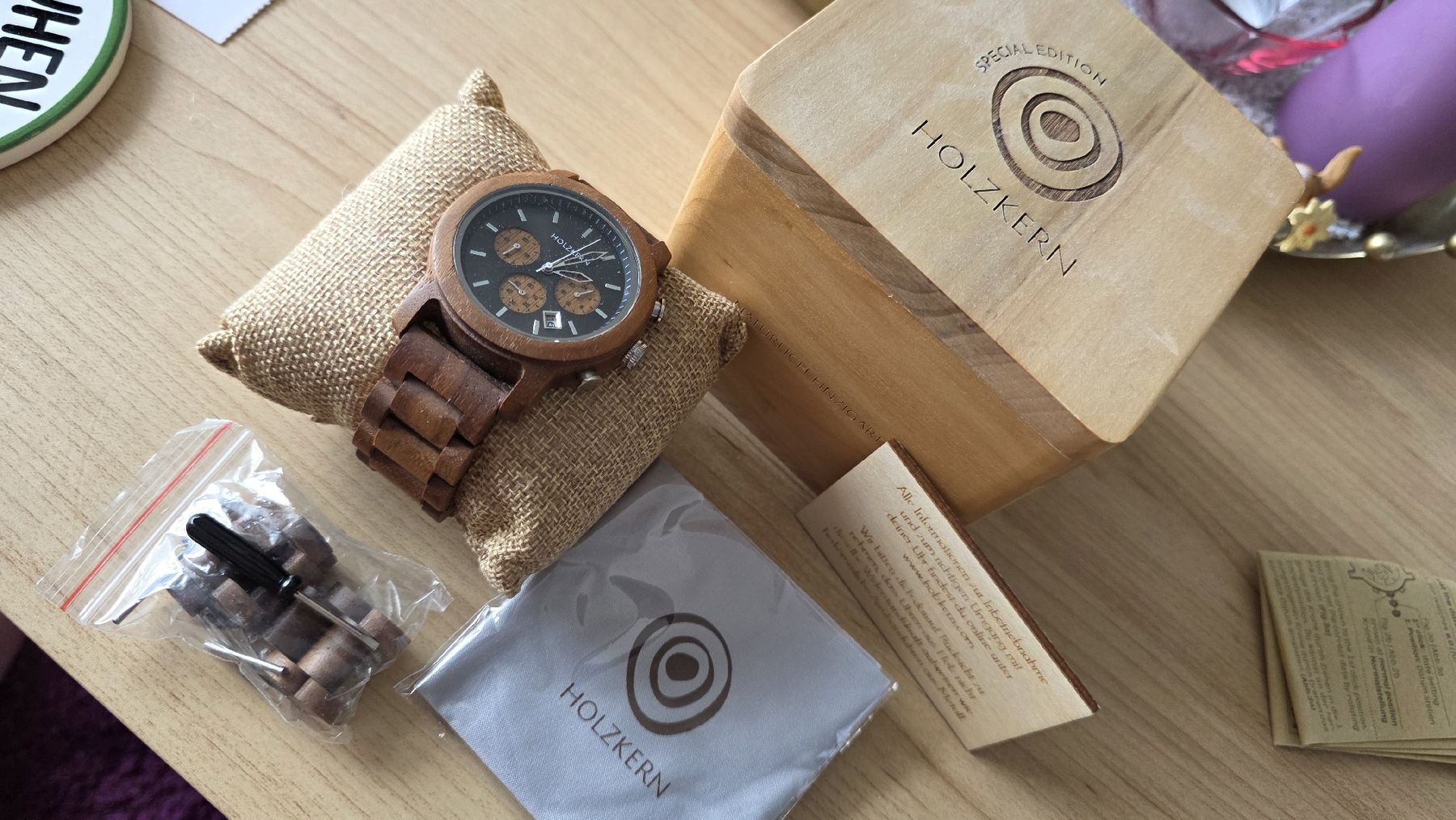 Orologi: holzkern Uhr – Nuovo (secondo la descrizione) da Eschenbach SG venduto da jea_8vxc