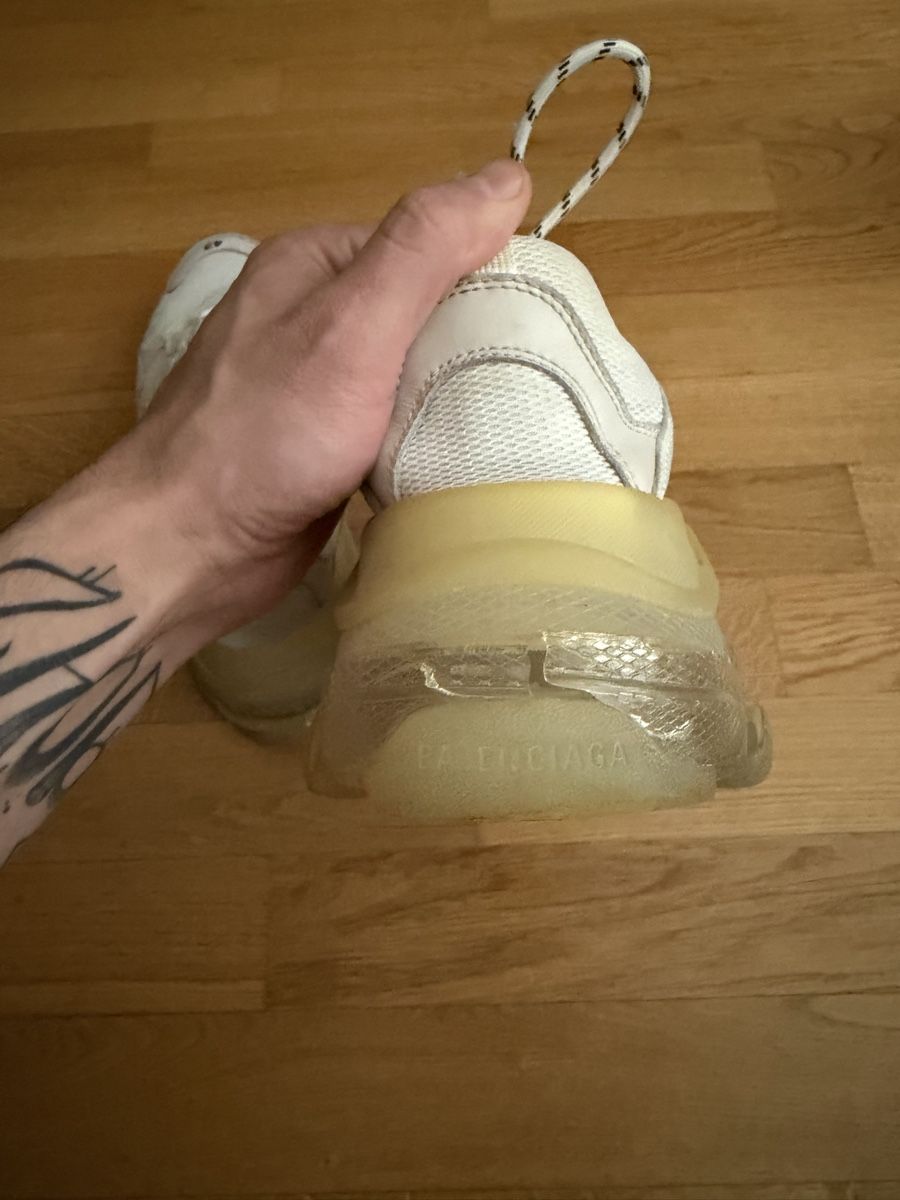 Balenciaga Scarpe da uomo: Balenciaga Tripe S White/Clear Sole Size 43 – Usato da Romanshorn venduto da jannishko 4
