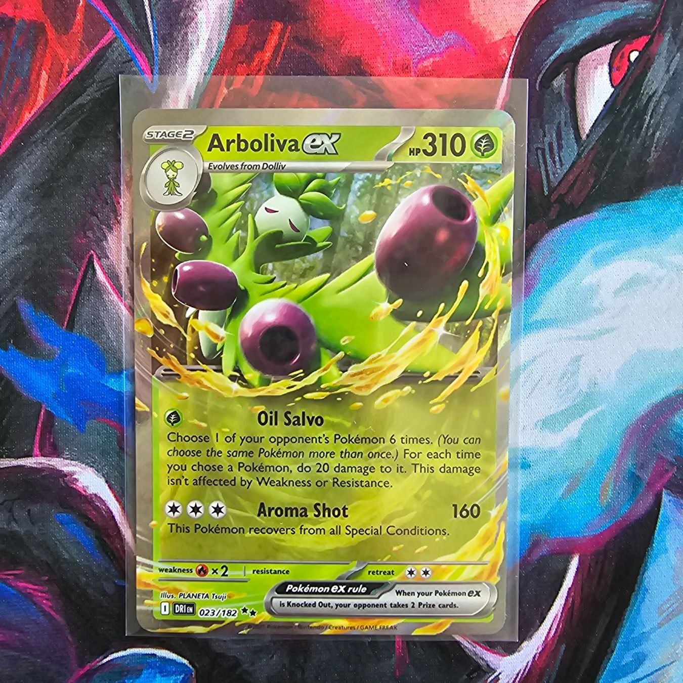 Pokémon Carte collezionabili: Pokemon Arboliva EX DRI 023/182 ENG – Usato da Zofingen venduto da AcoBraco