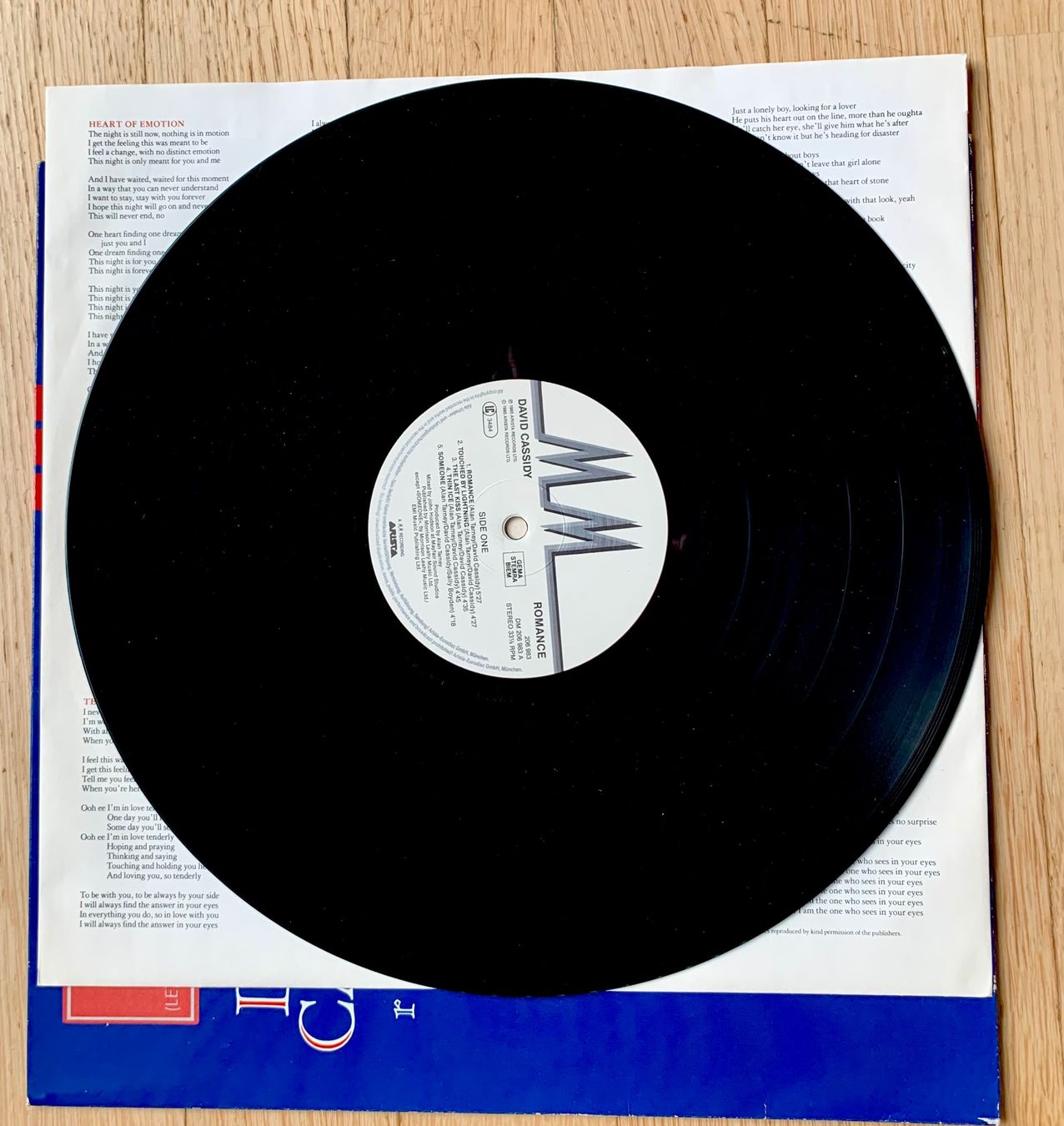 Dischi in vinile: David Cassidy Romance – Usato da Zürich venduto da Fieber 4