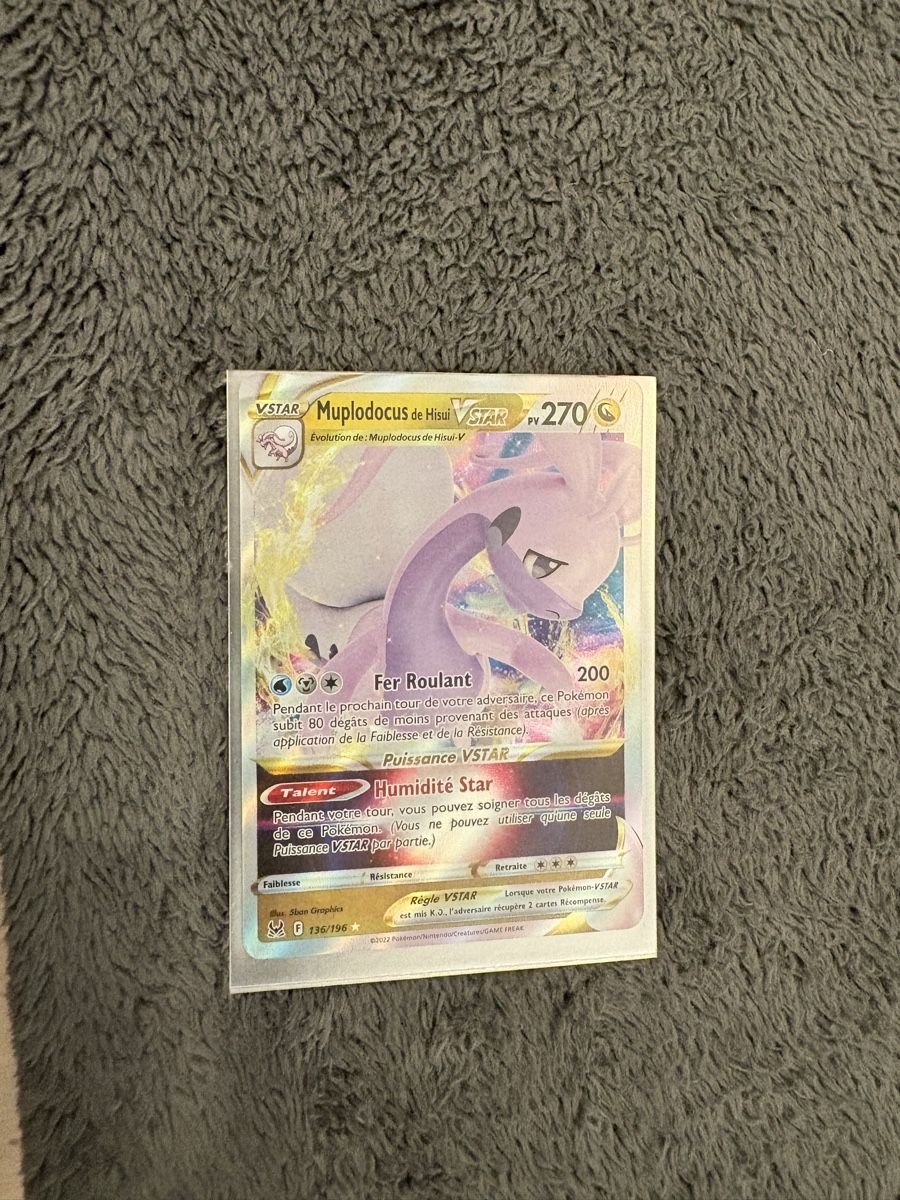 Pokémon Cartes à collectionner: Carte Pokémon Muplodocus VSTAR – Neuf (Voir description) à Cugy FR par K78