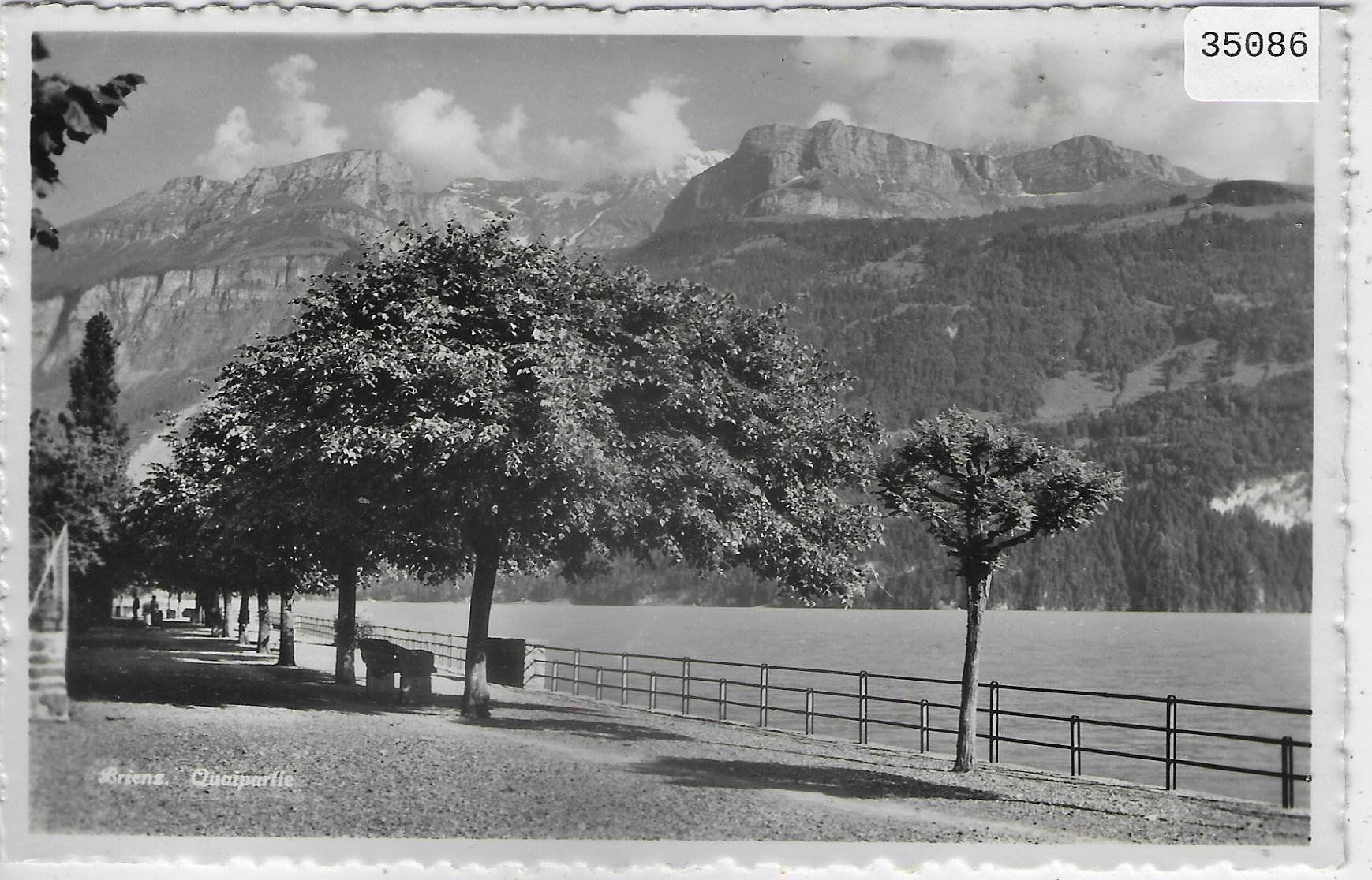 Cartoline postali: Brienz - Quaipartie – Usato da Ettingen venduto da Kartenplanet