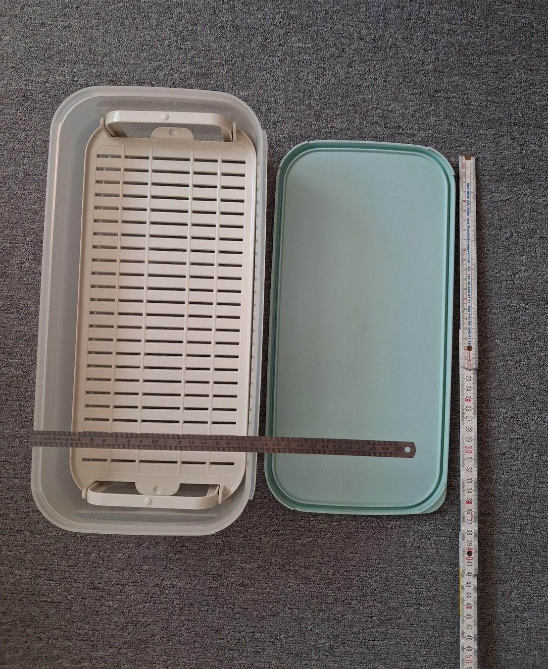 Tupperware Contenitori & Simili: Tupperware Behälter mit Einsatz, 6 Liter, neuwertig – Nuovo (secondo la descrizione) da Wald ZH venduto da e8e