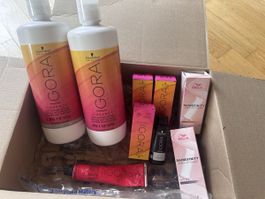 Schwarzkopf & Wella Haarfarben + Activator IGORA hair beauty