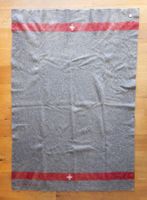 Original Schweizer Armee Wolldecke von 1944 - gereinigt