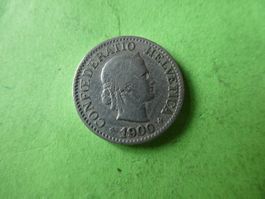 Schweiz 1900,  10 Rappen