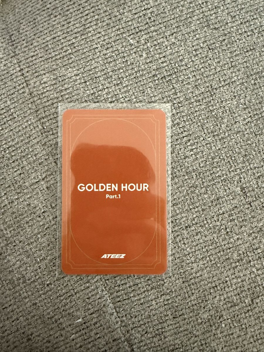 Carte collezionabili: ATEEZ Golden Hour Part.1 – Nuovo e nell'imballaggio originale da Castel San Pietro venduto da val_rm7 1