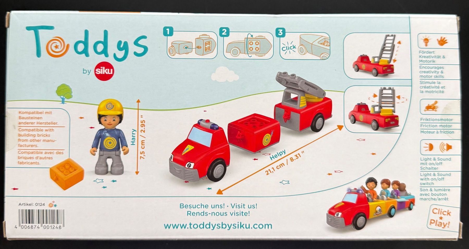 Modellautos: Feuerwehr-Auto mit Figur 😊🚒 – Neu und originalverpackt aus Schlieren von tam_66h7 1
