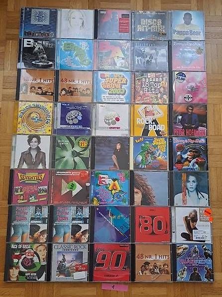 CDs: CD Sammlung mit ca. 666 CD`s in 496 Hüllen – D'occasion à Wattwil par Coronet1