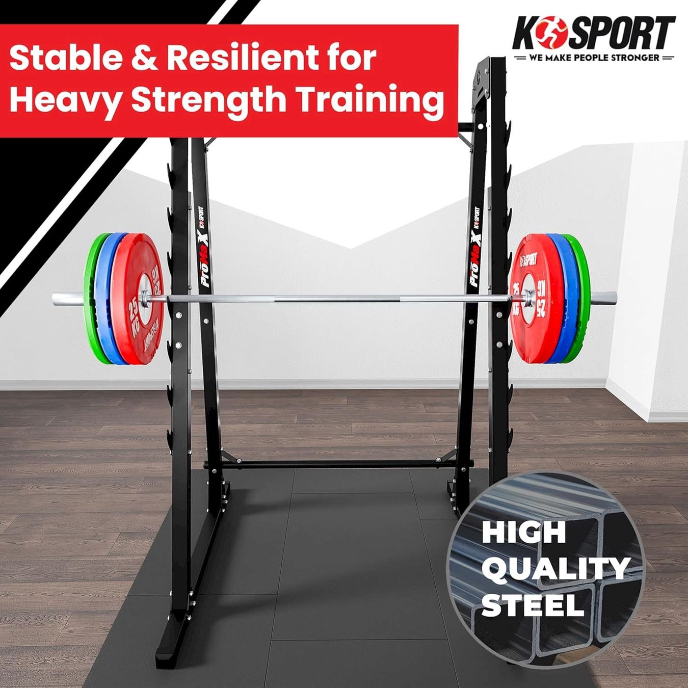 Panche per pesi: K-Sport KSSL018 Langhantelablage – Nuovo e nell'imballaggio originale da Bottighofen venduto da zaap 4