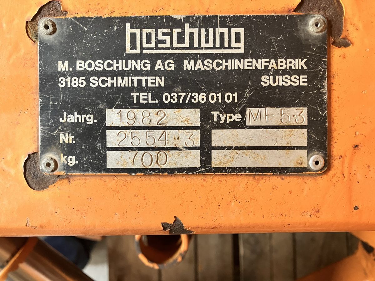Sgombero neve: Occasion Boschung Pflug 3.6m – Usato da Unteriberg venduto da Drummer86 2