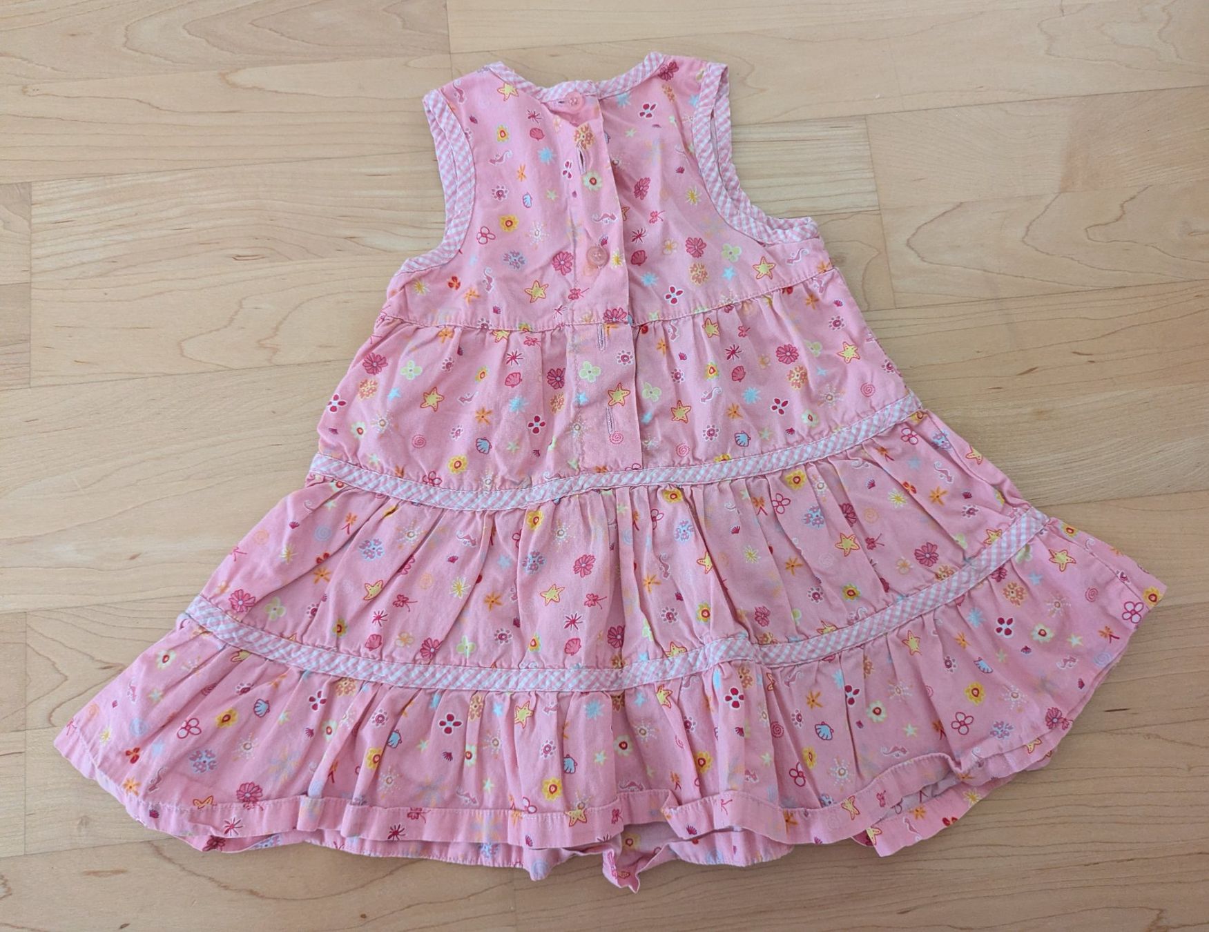 Kleider & Röcke: Sommerliches Mädchenkleid Gr. 86, rosa – Gebraucht aus Uster von petches 2