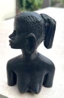 🟢 Buste art africain en bois Afrikanische Frauenbüste Holz